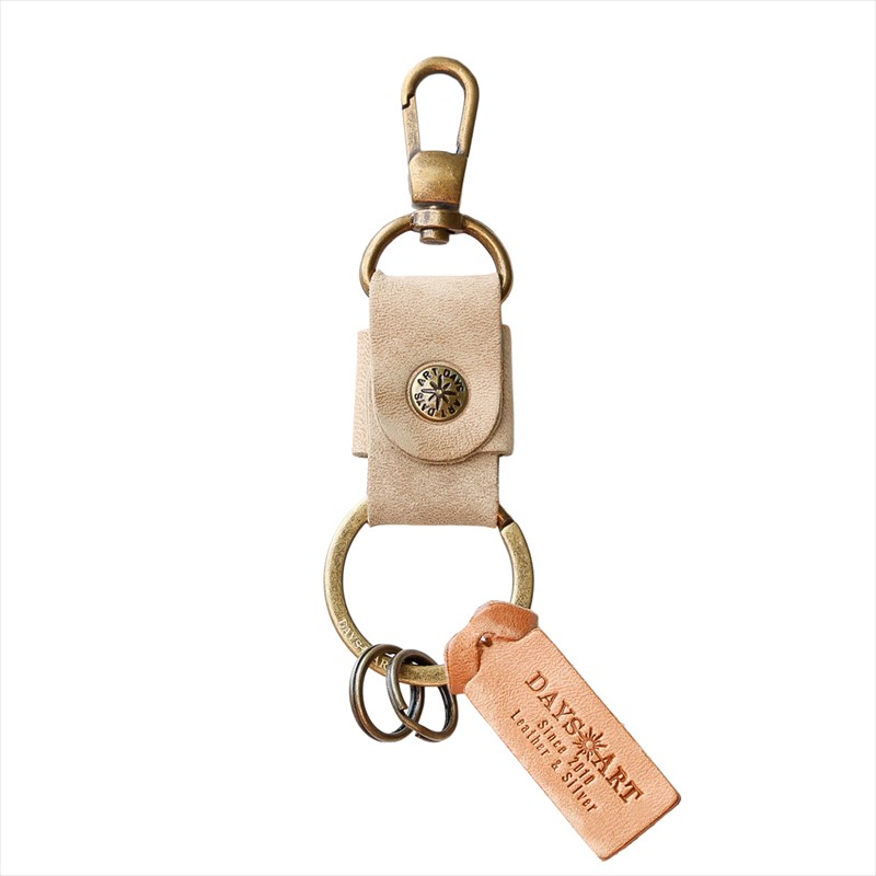 キーホルダー 本革 メンズ レディース 日本製 イタリアンレザー イルポンテ マヤレザー カラビナ スマートキー 車 鍵 DAYSART |  | 05