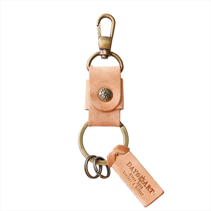 キーホルダー 本革 メンズ レディース 日本製 イタリアンレザー イルポンテ マヤレザー カラビナ スマートキー 車 鍵 DAYSART |  | 14
