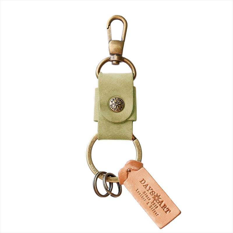 キーホルダー 本革 メンズ レディース 日本製 イタリアンレザー イルポンテ マヤレザー カラビナ スマートキー 車 鍵 DAYSART |  | 02
