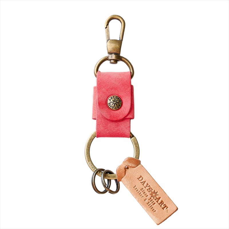 キーホルダー 本革 メンズ レディース 日本製 イタリアンレザー イルポンテ マヤレザー カラビナ スマートキー 車 鍵 DAYSART |  | 15