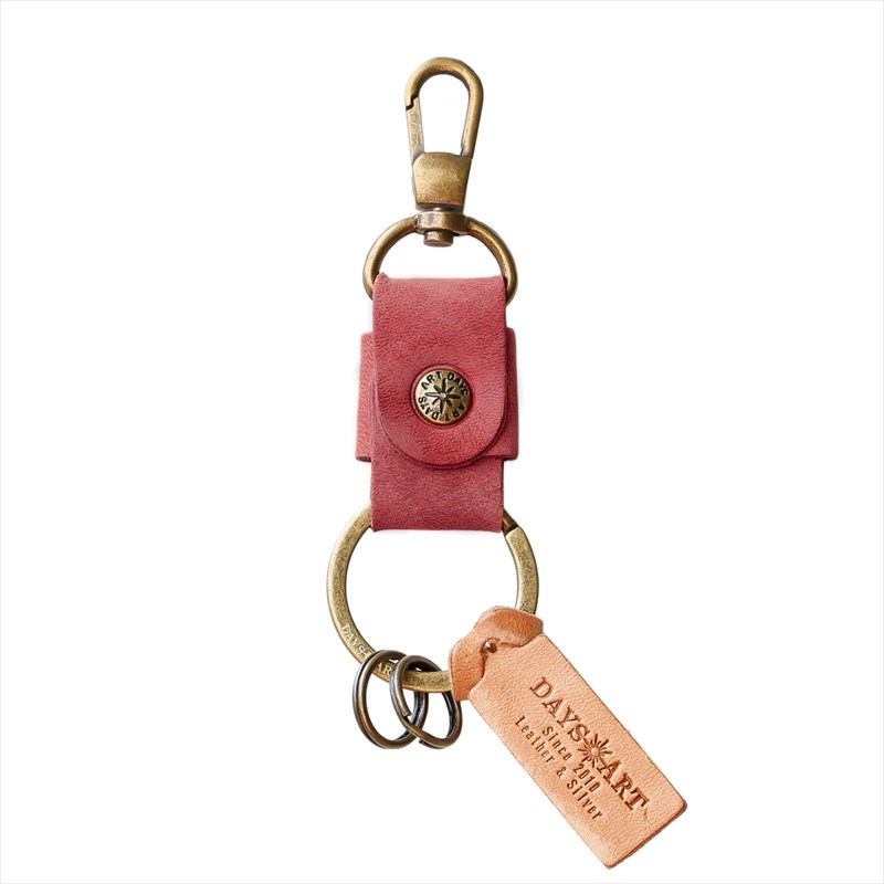キーホルダー 本革 メンズ レディース 日本製 イタリアンレザー イルポンテ マヤレザー カラビナ スマートキー 車 鍵 DAYSART |  | 16