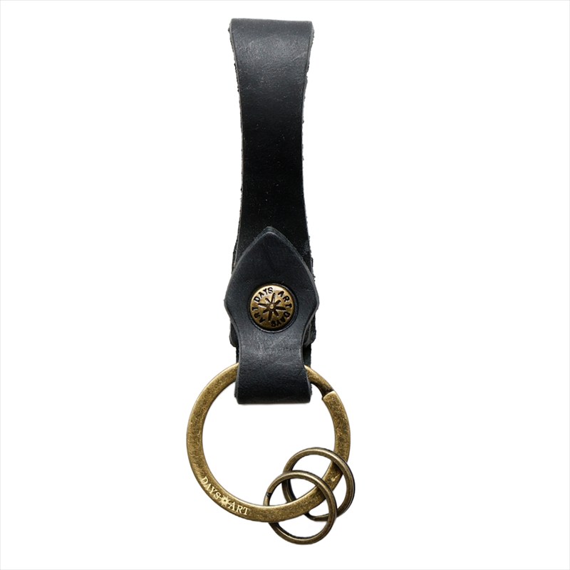 キーホルダー 本革 メンズ レディース キーリング プルアップオイルレザー 革小物 車 スマートキー カラフル 6色 日本製 DAYSART ショート |  | 04