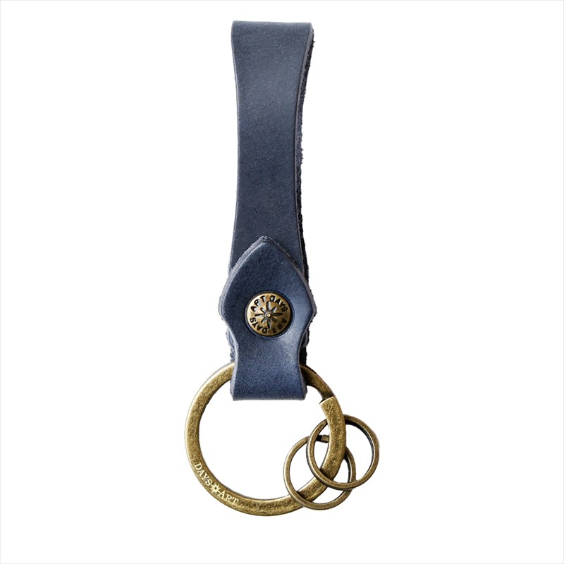 キーホルダー 本革 メンズ レディース キーリング プルアップオイルレザー 革小物 車 スマートキー カラフル 6色 日本製 DAYSART ショート |  | 05