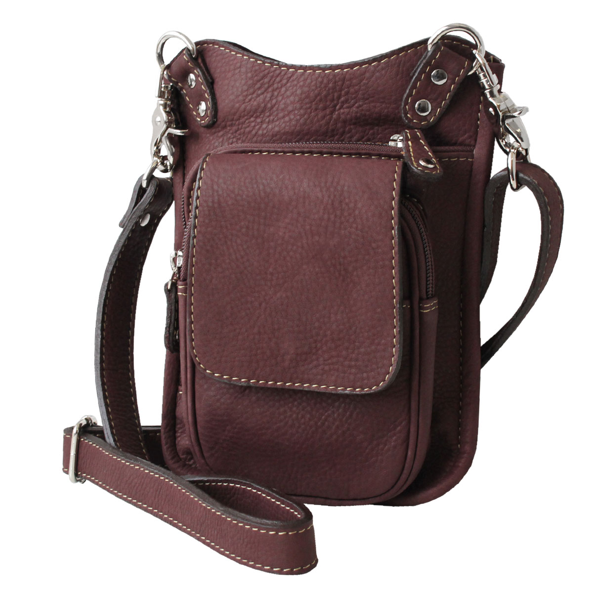 ショルダーバッグ レザー ミニバッグ メンズ ３WAY 牛革 ウエストバッグ ヒップバッグ | DAYSART | 03