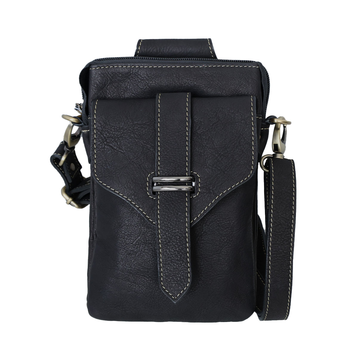 ボディバッグ ウエストバッグ ミニバッグ ヒップバッグ 3WAY 本革 メンズ 牛革 レザー | DAYSART | 01