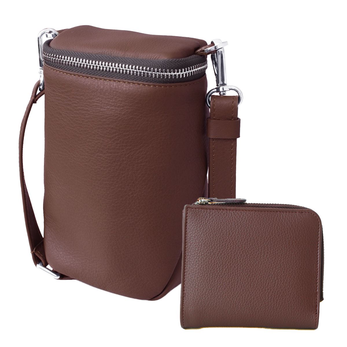 DAYSART（デイズアート） 2点セット サコッシュ 2つ折り財布 レザー