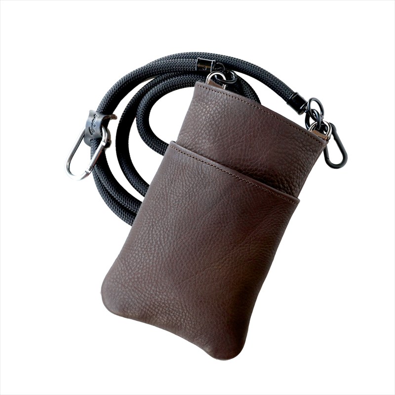 ショルダーバッグ 本革 ショルダーポーチ メンズ レディース スマホショルダー スマホポーチ レザー 牛革 コンパクト ミニポシェット |  | 02