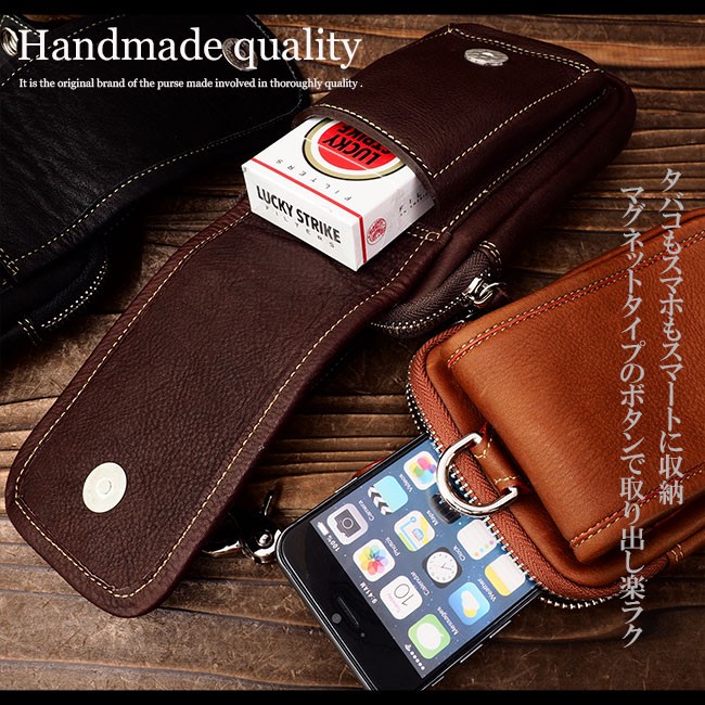 本牛革オリジナルスマホポーチ斜め掛け&ベルト通し付！ 楽天市場】【20%OFF】楽天スーパーSALE！折りたたみスマホ 牛革