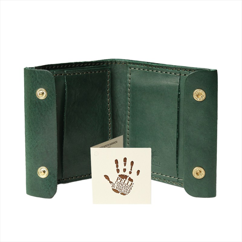 レザーウォレット メンズ 二つ折り財布 イタリアンレザー ミッスーリ