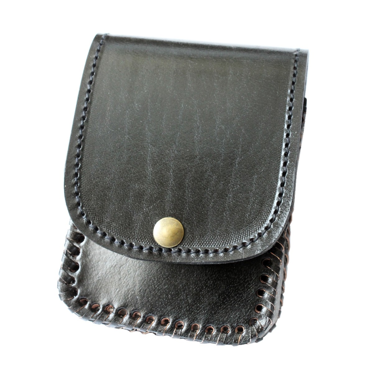 シガレットケース メンズ レディース 本革 硬質 アンティーク 電子