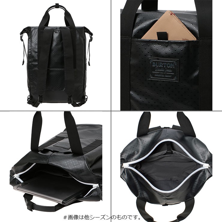 国内即発送】 バートン バックパック 黒エナメル2WAY - バッグ