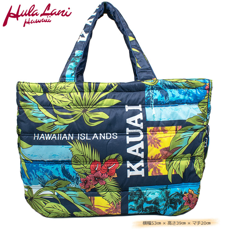 HULALANI フララニ 224HU4BG028 トートバッグ TOTE 軽量バッグ 大容量 バック ハワイアン KAUAI カウアイ かばん