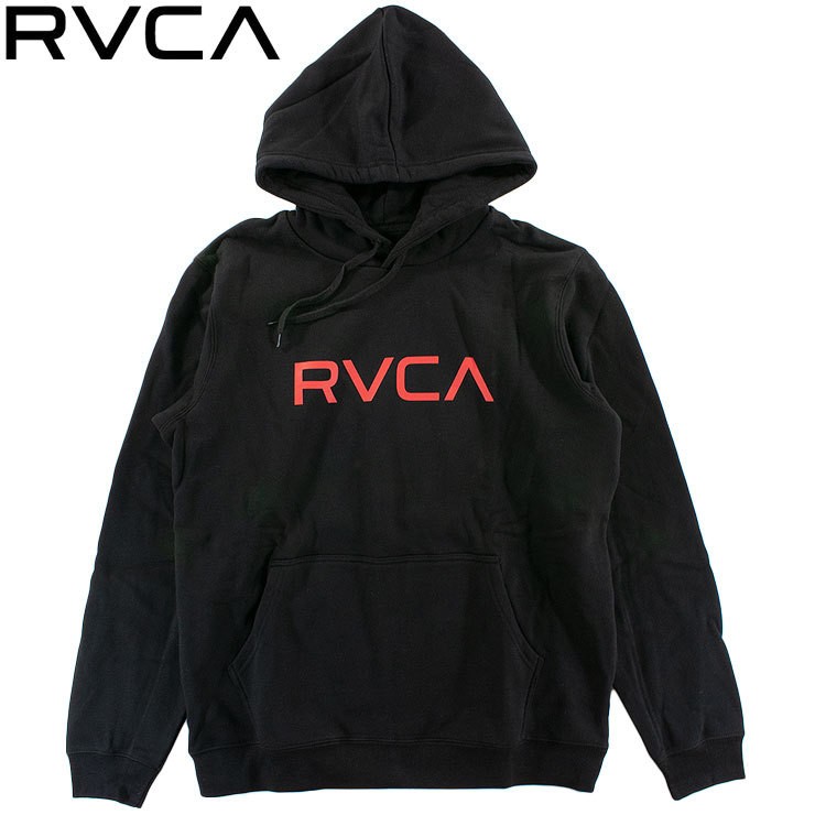 RVCA ルカ メンズ パーカー ビッグロゴ ロングスリーブ プルパーカ