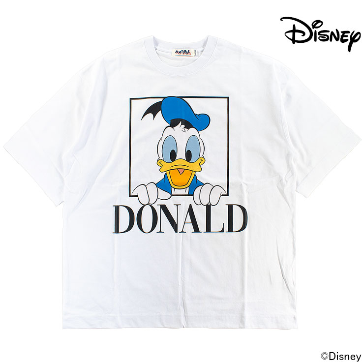 ☆レア　希少　ディズニー　ドナルド　ワッキーキングダム　Tシャツ　L an1st689-wht.jpg