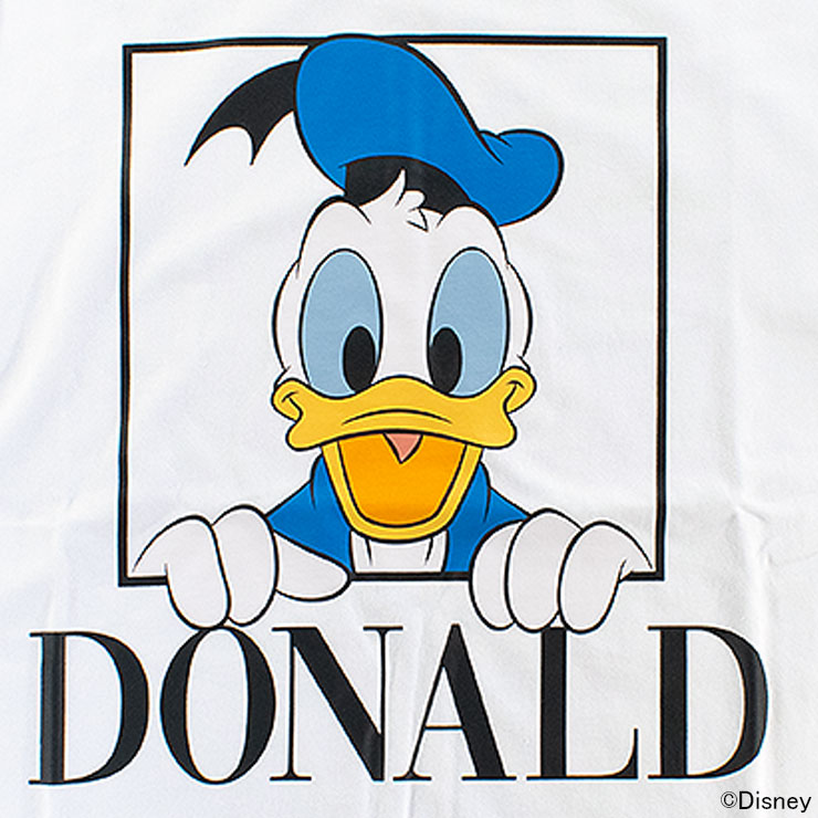 メンズ Tシャツ ビッグシルエット ドナルドダック カジュアル Donald