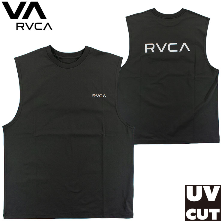 RVCA ルーカ メンズ ラッシュガード タンクトップ UVカット スイムウェア ノースリーブ 水陸両用 ハイブリット ルカ BD041856  :RVCA-BD041856-PTK:Days Store 通販 