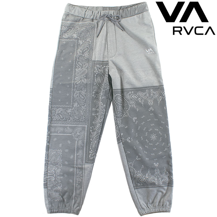 RVCA（ルーカ） メンズ スウェットパンツ パッチワーク ズボン