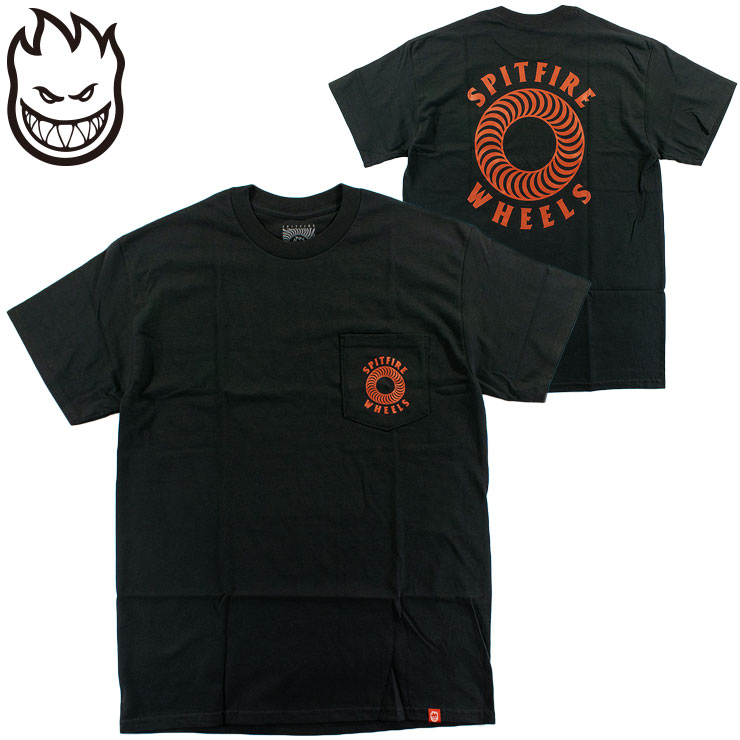 スピットファイヤ ロゴTシャツ 古着 スケーター Mサイズ　ストリート 4eed43a558c422750c20388d7a8fcb