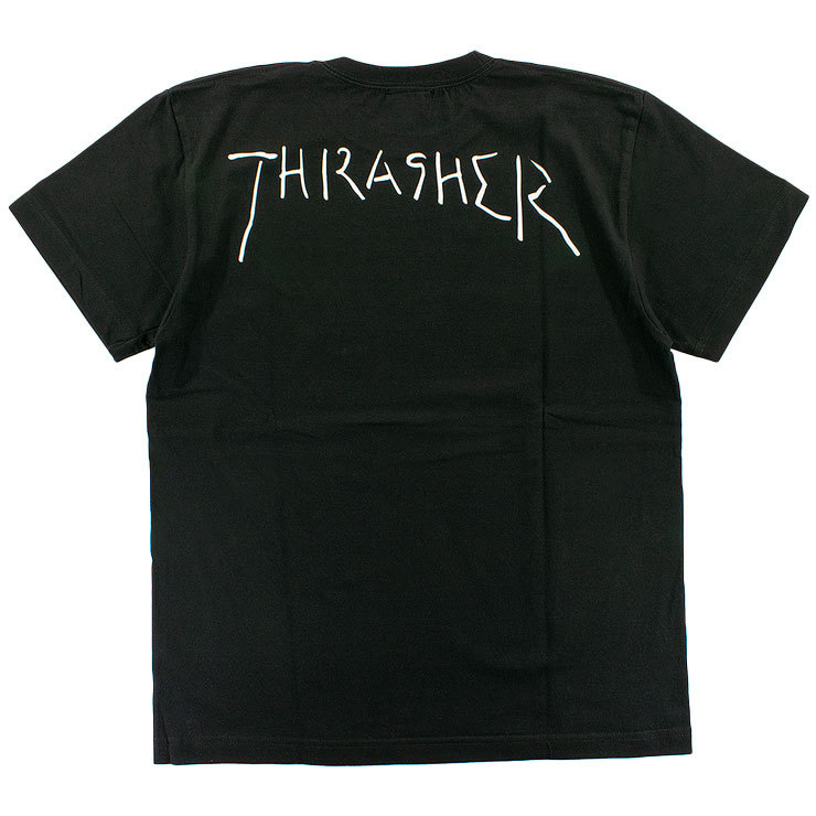 thrasher tシャツ THRASHER Tシャツ メンズ スラッシャー マークゴンザレス バック