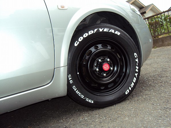 ホイールセンターキャップ 純正スチール用 5H-100 ハイタイプ ブラック