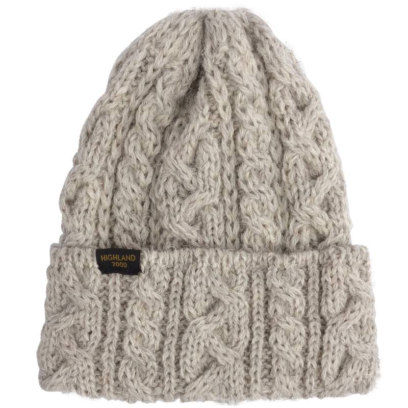 Highland2000 別注 BOBCAP スモールタグ付き ニットキャップ ウール 100% プレゼントにも  ハイランド2000  ニット帽 ボブキャップ | HIGHLAND 2000 | 07