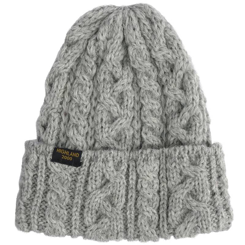 Highland2000 別注 BOBCAP スモールタグ付き ニットキャップ ウール 100% プレゼントにも  ハイランド2000  ニット帽 ボブキャップ | HIGHLAND 2000 | 08