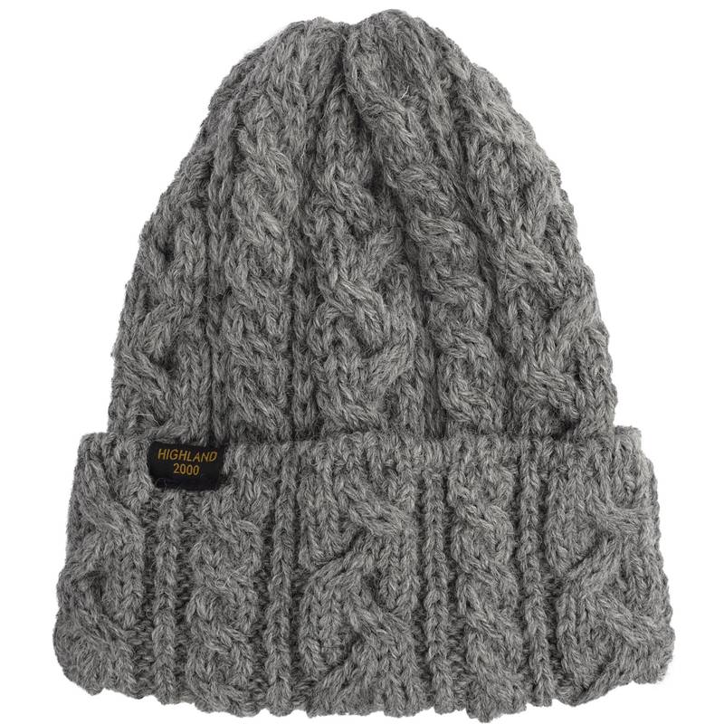 Highland2000 別注 BOBCAP スモールタグ付き ニットキャップ ウール 100% プレゼントにも  ハイランド2000  ニット帽 ボブキャップ | HIGHLAND 2000 | 06