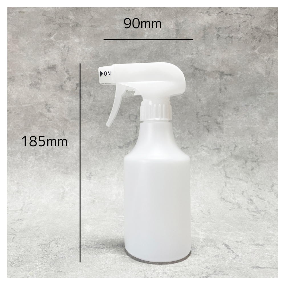 霧スプレーボトル 300ml×1本 [トリガー:クリア/ボトル:クリア