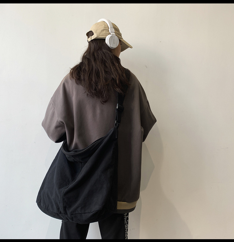 バック　ショルダーバック　デカバック　鞄　キャンバス　旅行バック　スポーツ　肩掛け　ユニセックス　大容量　買い物バック　マザーズバック | ブランド登録なし | 03