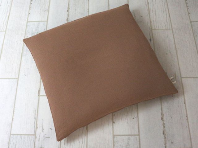 リネン やわらか  座布団カバー  麻100％ 55×59cm 銘仙版 【ナトゥーラ】 |  | 13