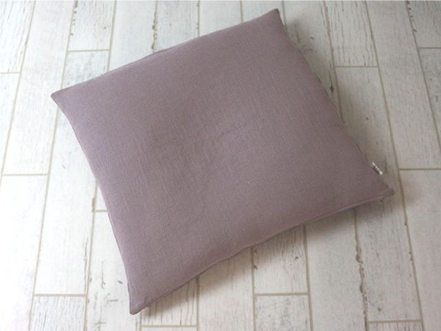 リネン やわらか  座布団カバー  麻100％ 55×59cm 銘仙版 【ナトゥーラ】 |  | 28