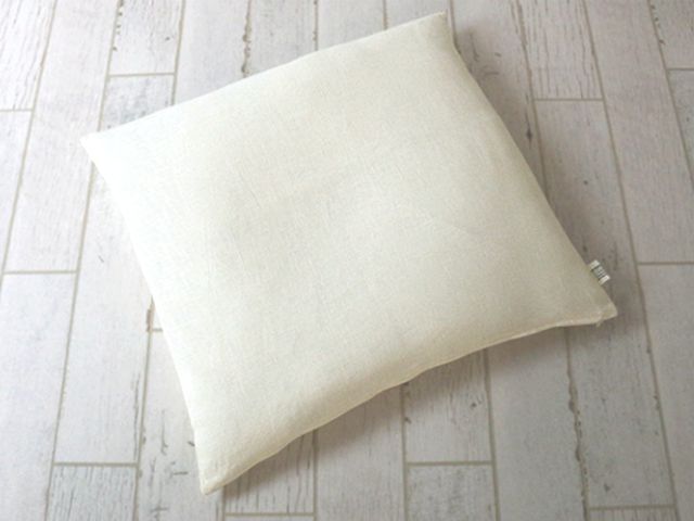 リネン やわらか  座布団カバー  麻100％ 55×59cm 銘仙版 【ナトゥーラ】 |  | 04