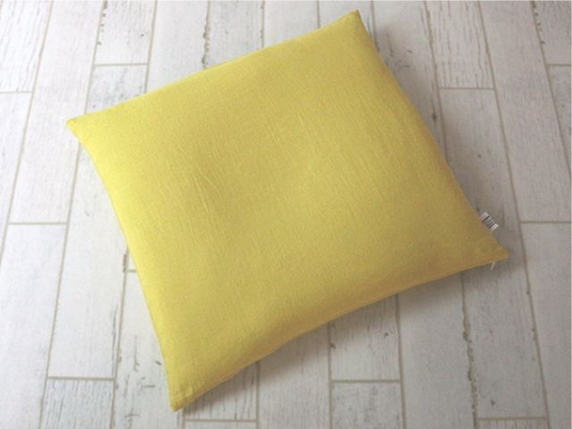 リネン やわらか  座布団カバー  麻100％ 55×59cm 銘仙版 【ナトゥーラ】 |  | 18