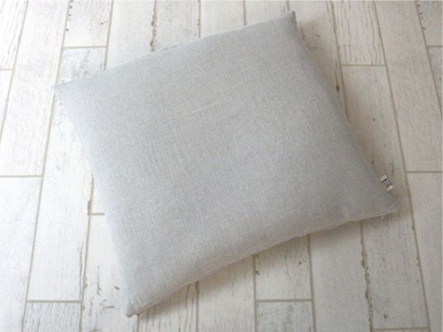 リネン やわらか  座布団カバー  麻100％ 55×59cm 銘仙版 【ナトゥーラ】 |  | 07