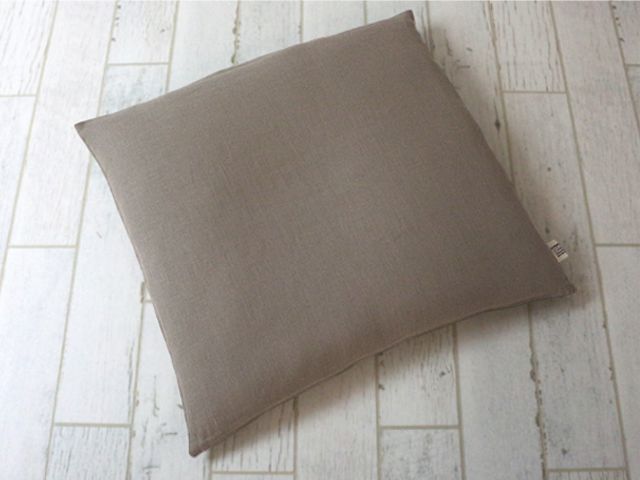 リネン やわらか  座布団カバー  麻100％ 55×59cm 銘仙版 【ナトゥーラ】 |  | 11