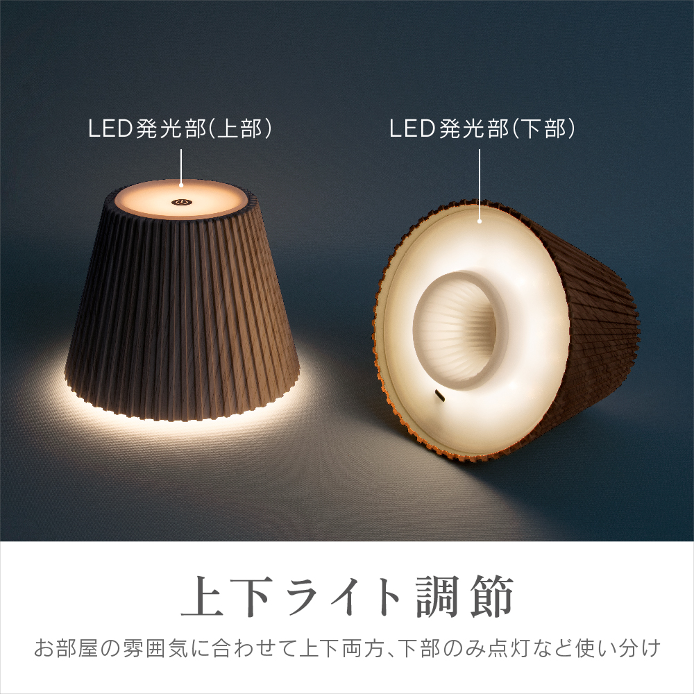 ゼピール ZEPEAL 充電式 ボトルライト 最大17時間使用可能