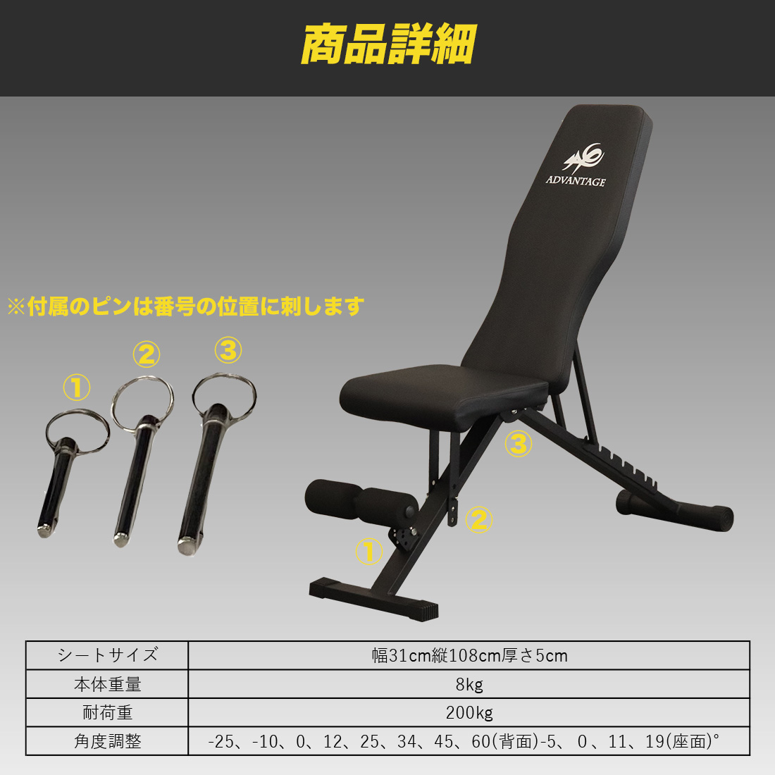 dショッピング |【努力価格】 3WAYトレーニングベンチPRO