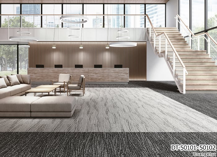 生地サンプル サンゲツ タイルカーペット DT...の詳細画像3