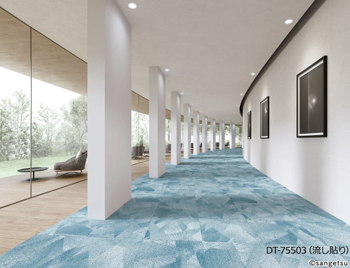 生地サンプル サンゲツ タイルカーペット DT...の詳細画像3