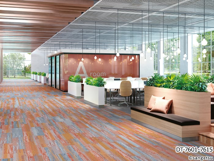 生地サンプル サンゲツ タイルカーペット DT...の詳細画像3