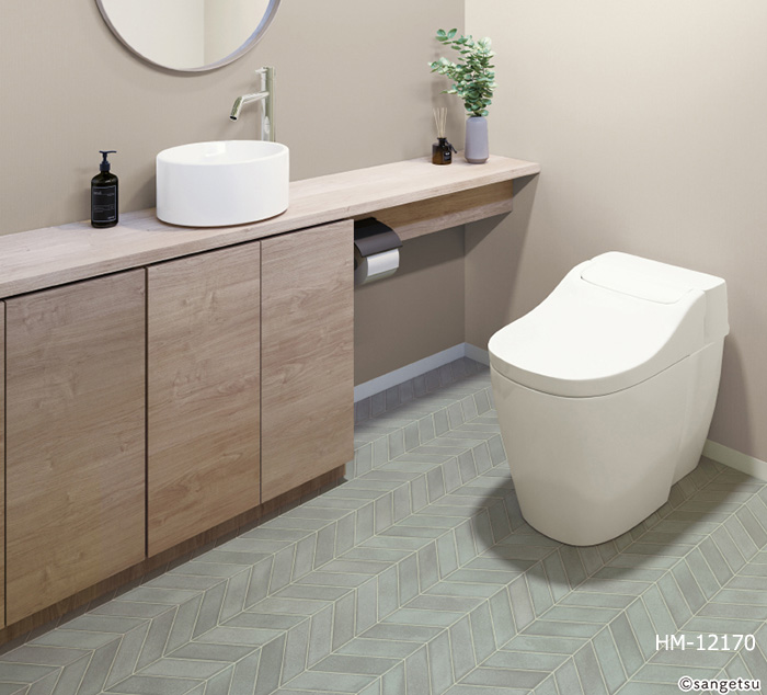 生地サンプル サンゲツ クッションフロア HM11143〜HM11144 (R