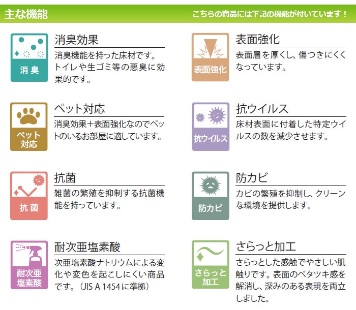シンコール クッションフロア (Sin) 生地...の詳細画像2
