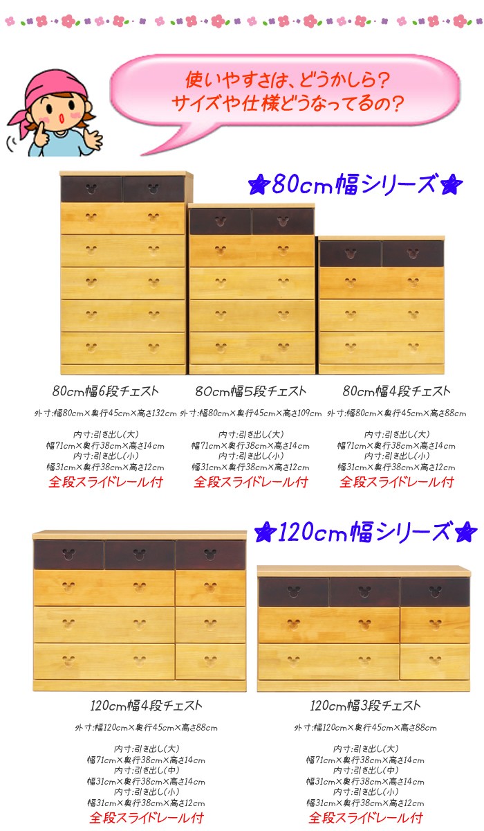 チェスト ディズニー 幅1ｃｍ 4段 モダンミッキー 木製 チェスト チェスト ローチェスト チェスト おしゃれ リビングチェスト 完成品 Modan1 4 家具直販出会いに感謝plusalpha
