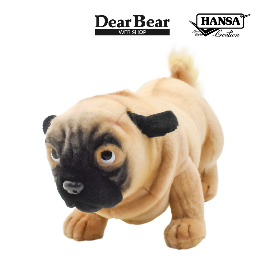 ヒロクンハウス　パグ犬　ぬいぐるみ　中古品 ヒロクンハウス パグ犬 ぬいぐるみ 中古品 - メルカリ