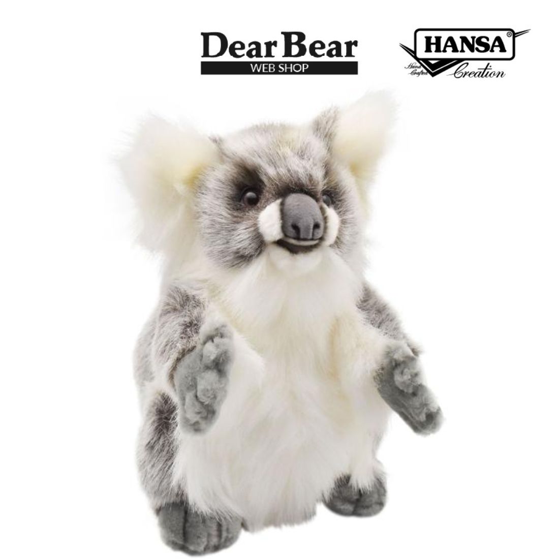 HANSA BH3525 コアラ 仔 こあら こども 子供 ぬいぐるみ リアル : Dear