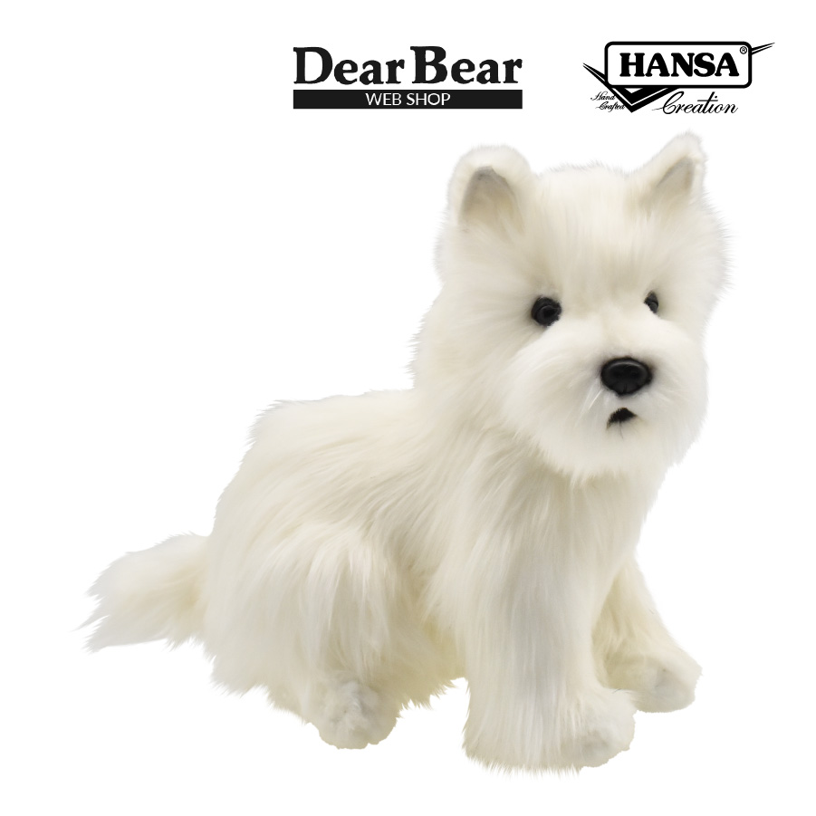 HANSA（ぬいぐるみ） BH4127 ウェストハイランドテリア HANSA う