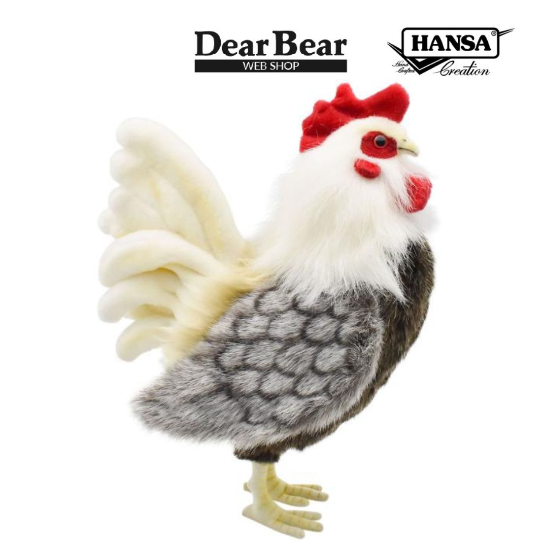 HANSA BH4198 オンドリ おんどり 雄鳥 ぬいぐるみ リアル 爆買 母の日