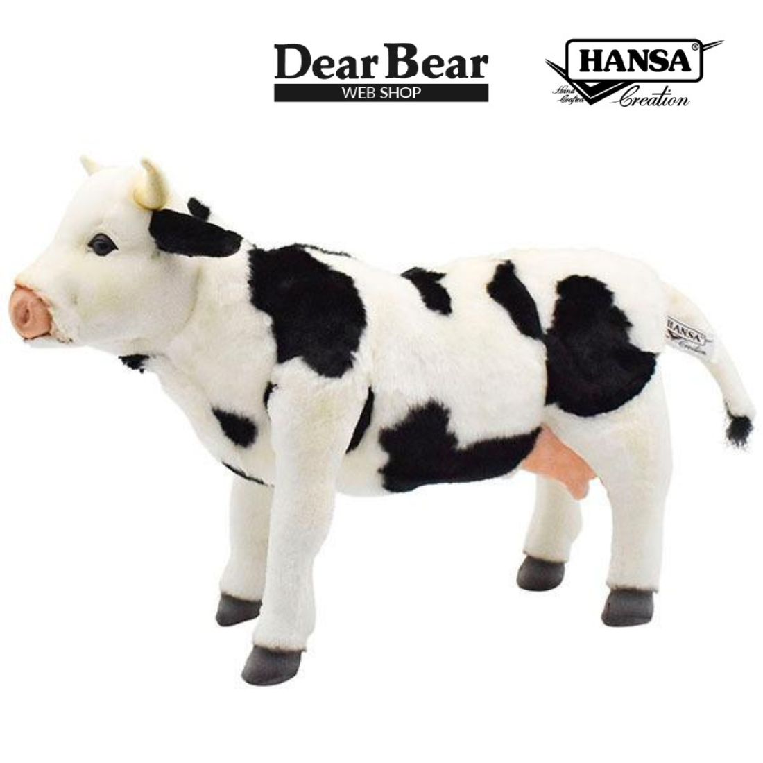 HANSA BH4775 ウシ メス うし 牛 ぬいぐるみ リアル 爆買 母の日