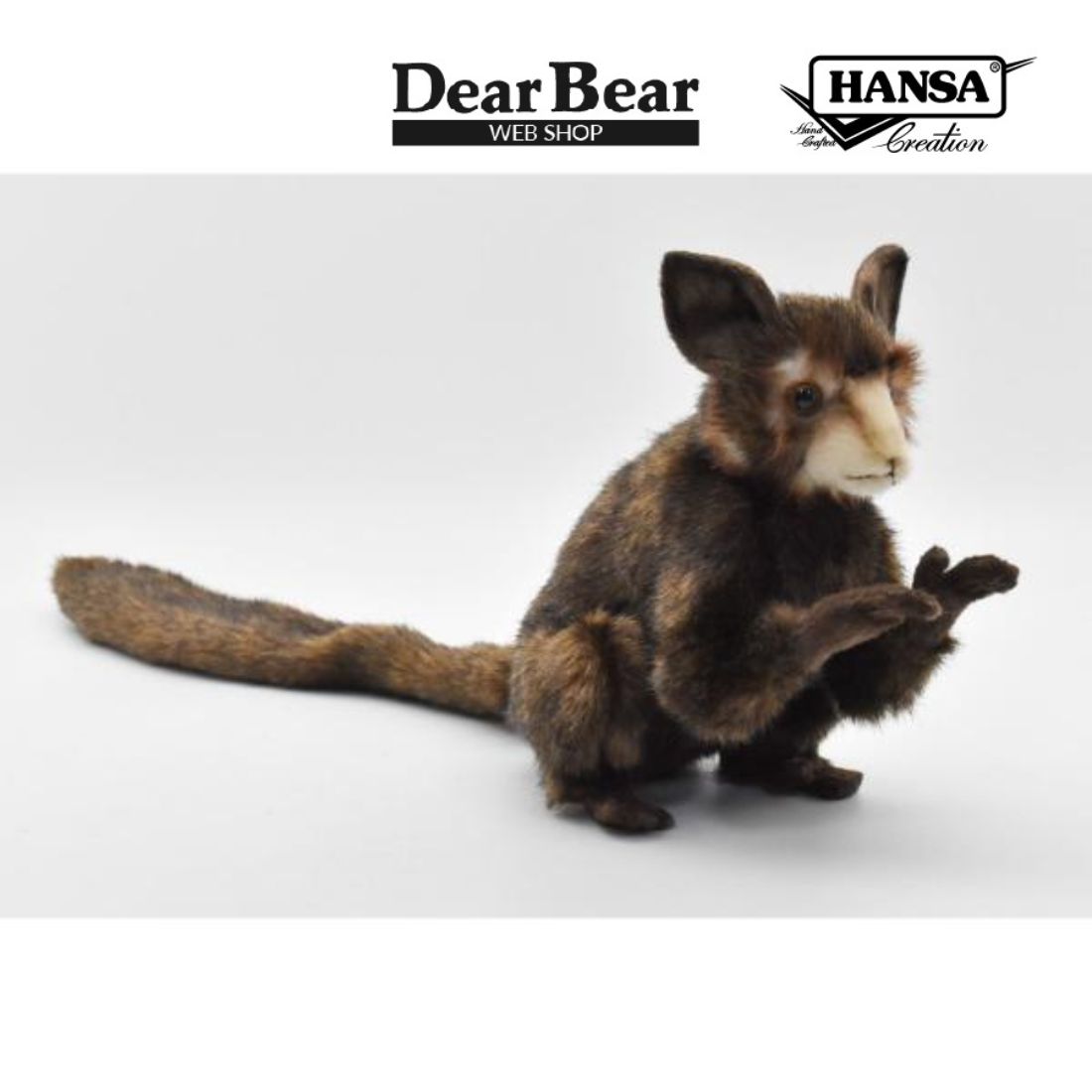 HANSA BH5166 アイアイ あいあい さる サル 猿 ぬいぐるみ リアル