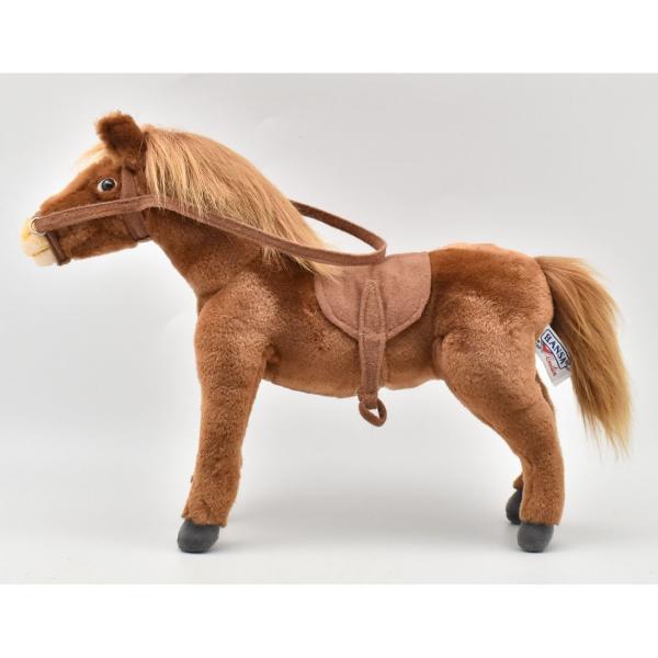 HANSA（ぬいぐるみ） BH5811 ウマ 鞍付 HANSA うま 馬 くらつき
